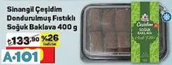 SİNANGİL ÇEŞİDİM DONDURULMUŞ FISTIKLI SOĞUK BAKLAVA 400 G SİNANGİL ÇEŞİDİM DONDURULMUŞ FISTIKLI SOĞUK BAKLAVA 400 G